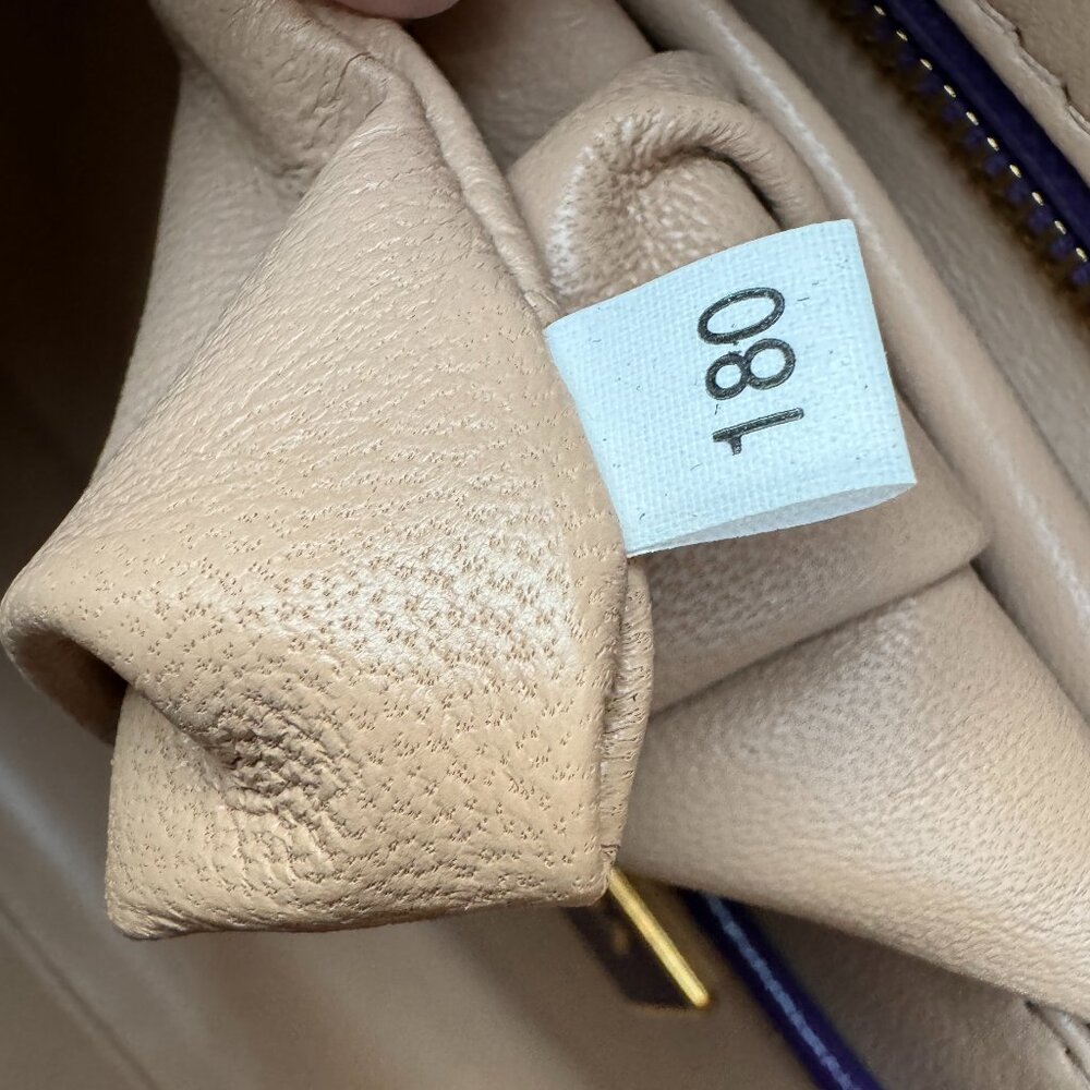 PRADA 100% Authentic  Saffiano Vernice Frame Top Bag - Picture 16 of 17